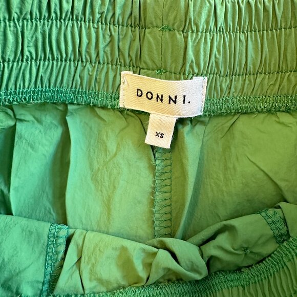 Donni Nylon Shorts - Matcha - Picture 4 of 5